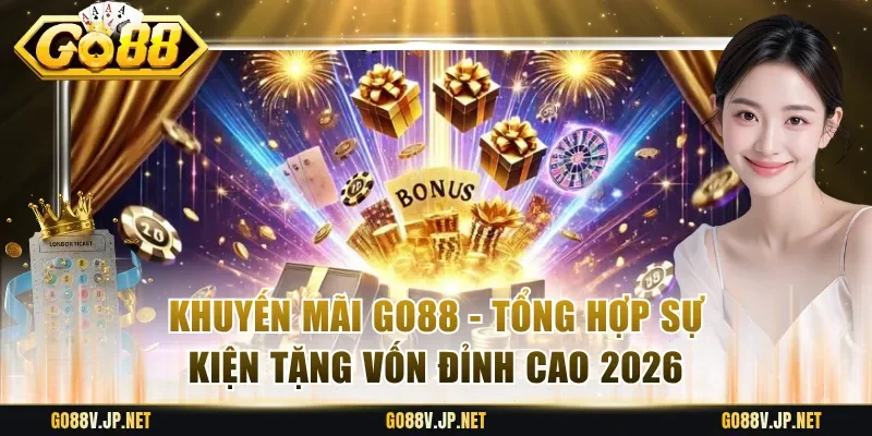 Khuyến Mãi Go88 - Tổng Hợp Sự Kiện Tặng Vốn Đỉnh Cao 2026