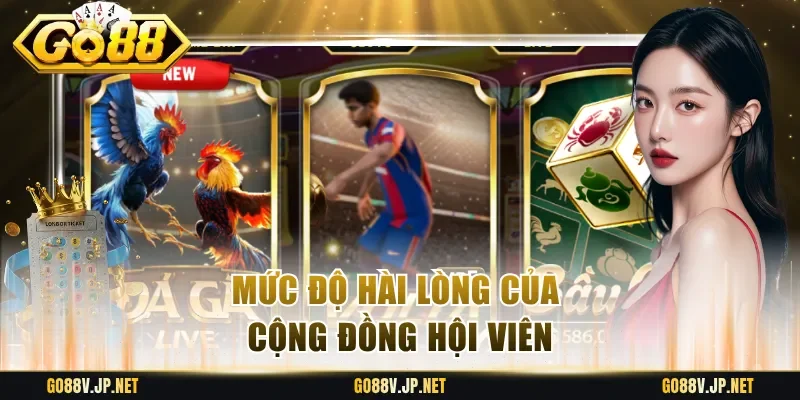 Mức độ hài lòng của cộng đồng hội viên