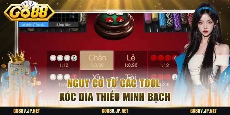 Nguy cơ từ các tool xóc dĩa thiếu minh bạch